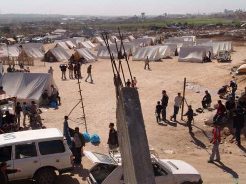 new gaza refugee camp 2009